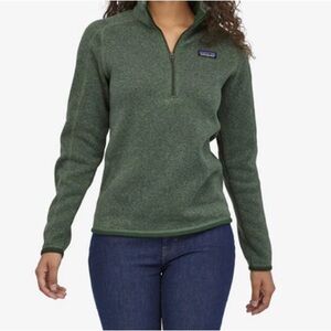 Patagonia Forest Green Fleece Pullover